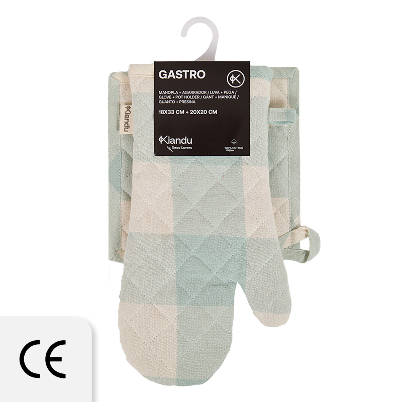 Kiandu Set cocina "Manopla+Agarrador" Gastro